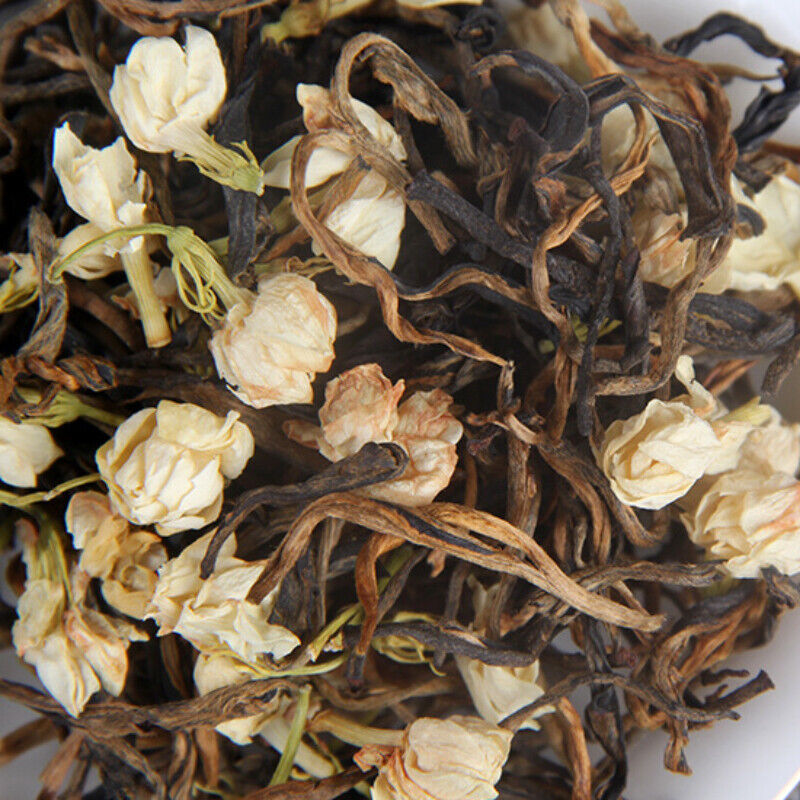 500g/1.1LB Dian Hong Tea Jasmine Black Tea Fengqing  Leaves Red Gold Buds Bulk