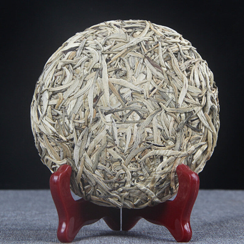200g White Silver Needle Tea Single Bud Moonlight White Tea Cake Pu'er Tea Secondary image