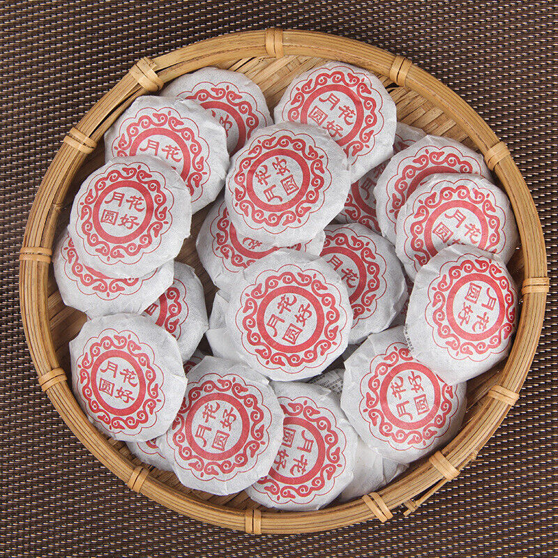 HelloYoung Mini Tuocha Huahaoyueyuan Cha Tea Top-grade Mid-Autumn Mooncake Pu'er Tea 500g