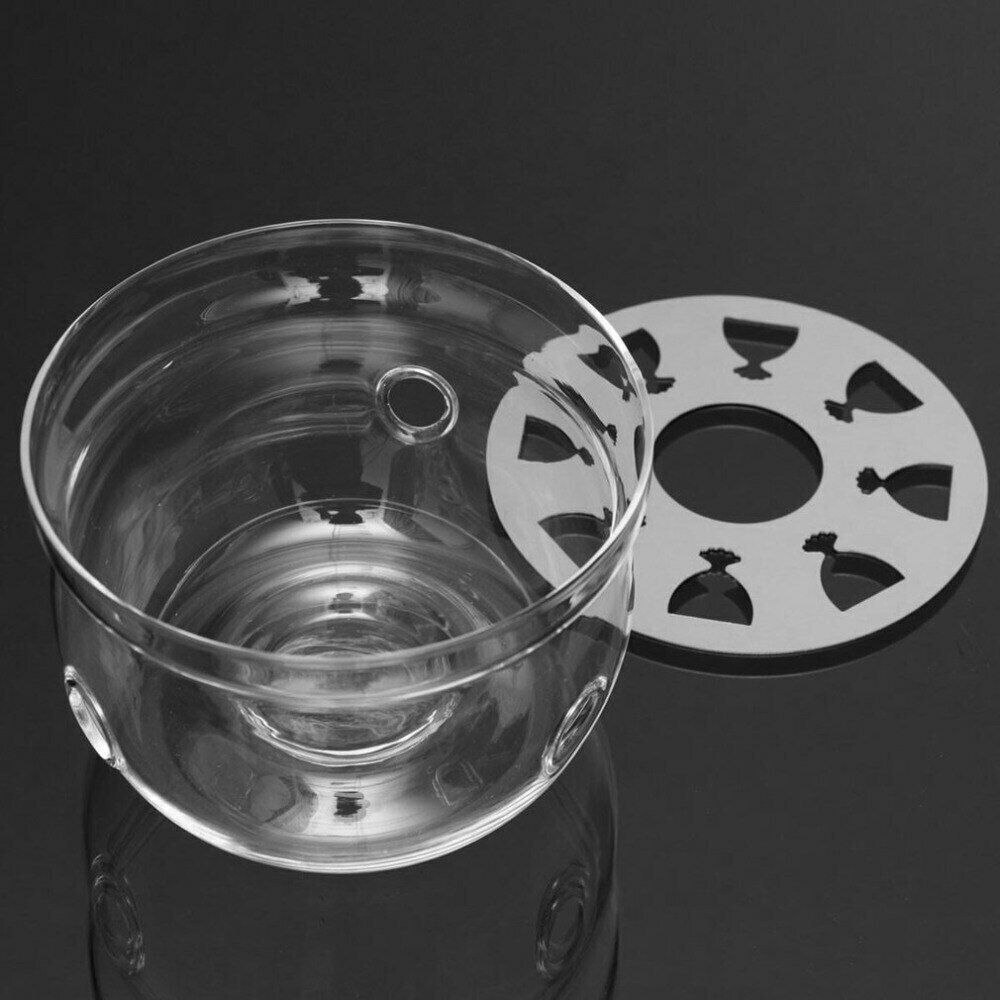 Teapot Warmer Base Clear Teapot Holder Glass Teapot Warmer Teapot Candle Warmer