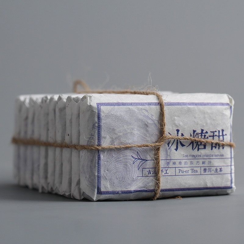 Yunnan Puerh Tea Iced Sweet Big Tree Puerh Raw Tea Brick Spring Tea 45g Main image