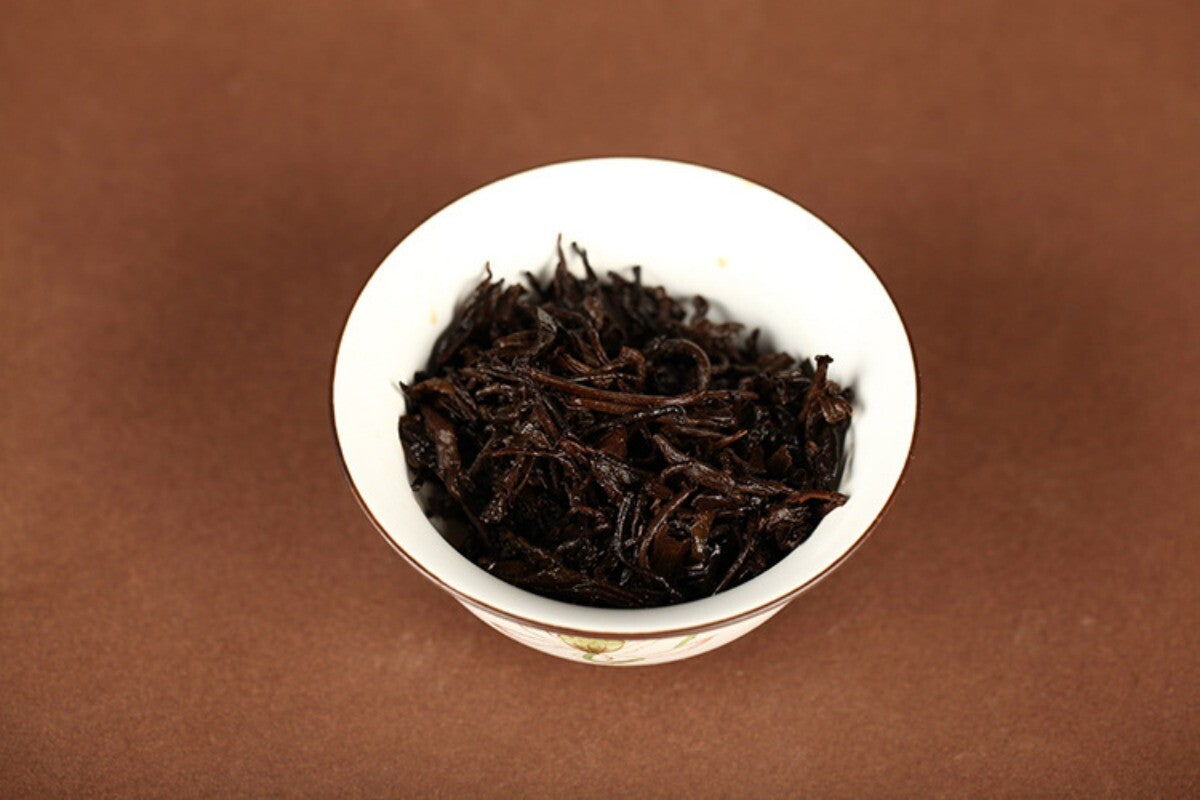 500g Yunnan Puerh Tea 2018 Menghai Ancient Tree Golden Bud Loose Tea Cooked Tea