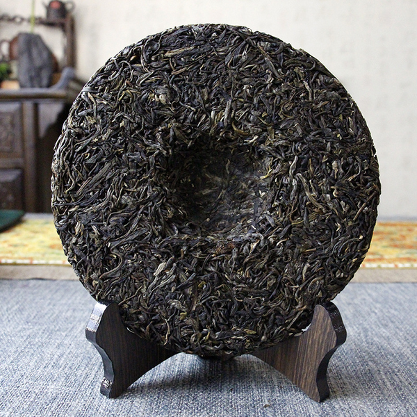 HelloYoung 357g Yunnan Puerh Tea Cake Early Spring Icelandic Seven Seeds Cake Pu'er Raw Tea