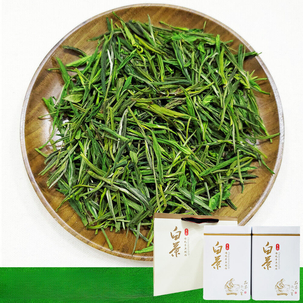 HelloYoung New Tea White Tea Green Tea Mao Feng Type White Leaf Tea Tin 500g/1.1lb Secondary image