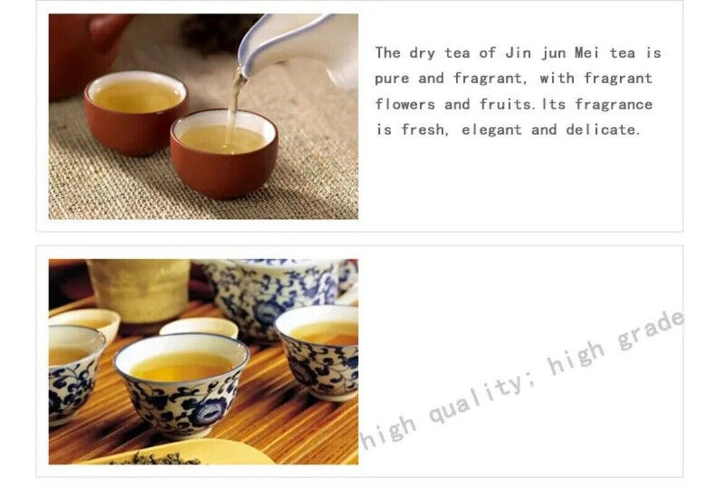 HelloYoung Sweet Good Tea Wholesale The Hand Jin Junmei Wuyi Black Tea Top Authentic 250g