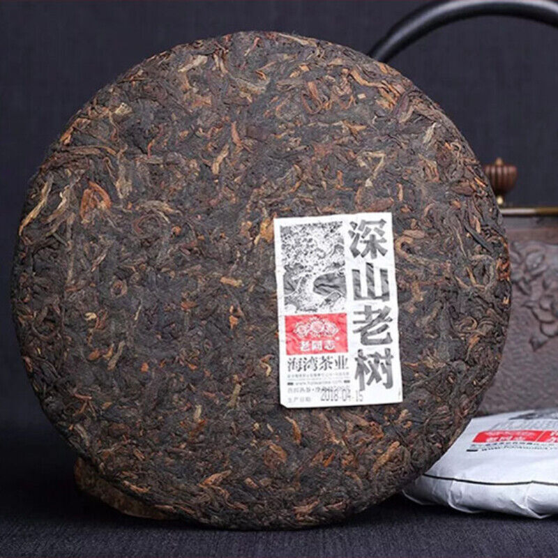 HelloYoung 181 Premium Ripe Pu-erh Tea Cake Health Care 500g Haiwan Shen Shan Lao Shu Batch
