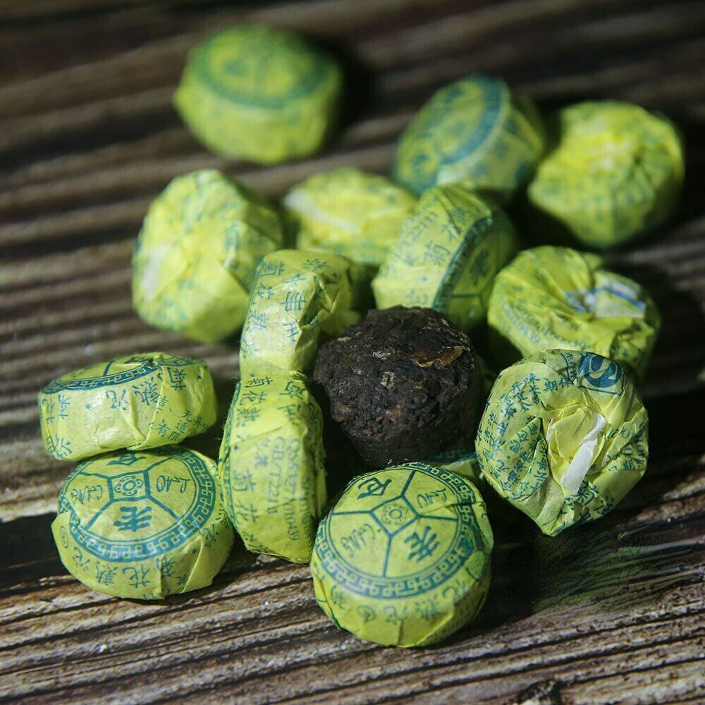 Ripe Mini Pu Erh Tuo Cha Tea Laocang 2015 Yunnan Tuocha Tea Chrysanthemum Aroma Secondary image