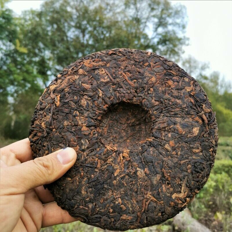 Premium Ripe Tea Zhonghong Yin Brown Mountain Big Tree Ripe Tea 357g Bulandashu