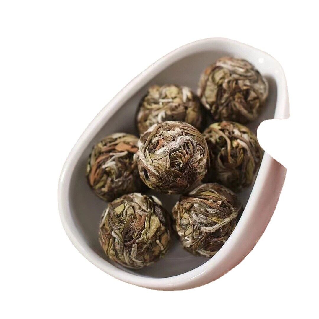 HelloYoung 500g Fuding white tea peony floral dense aroma dragon pearl handmade tuocha Secondary image