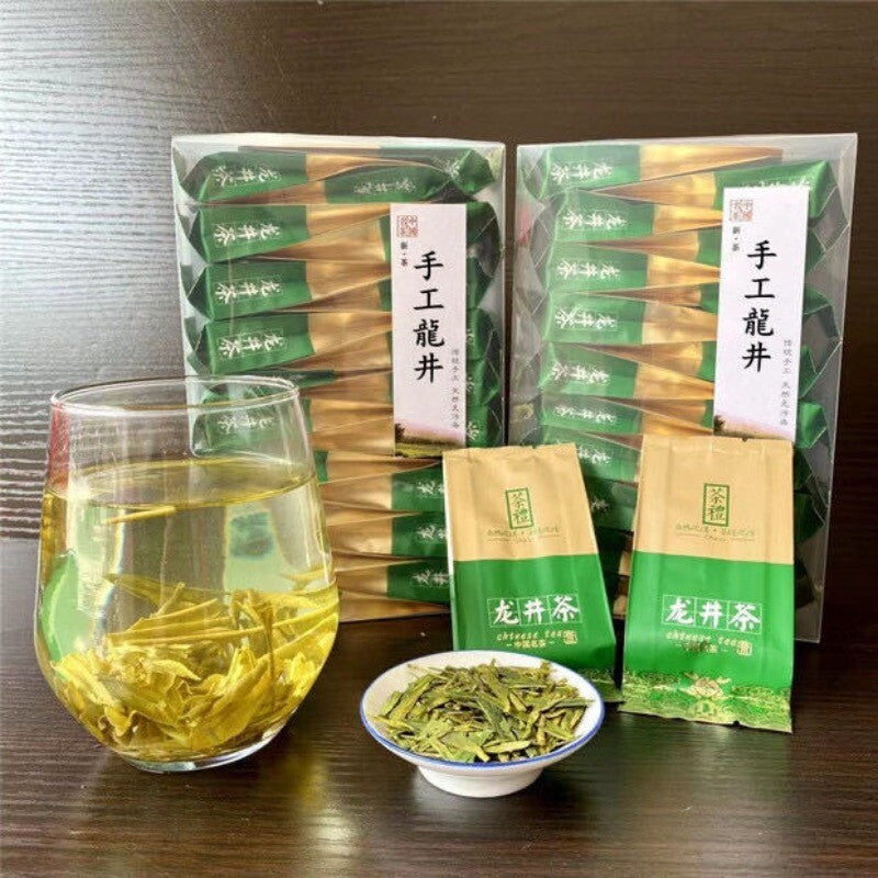 Hangzhou Longjing Tea First Flush 20 Tea Bags Premium Bean Aroma Box Pack Main image