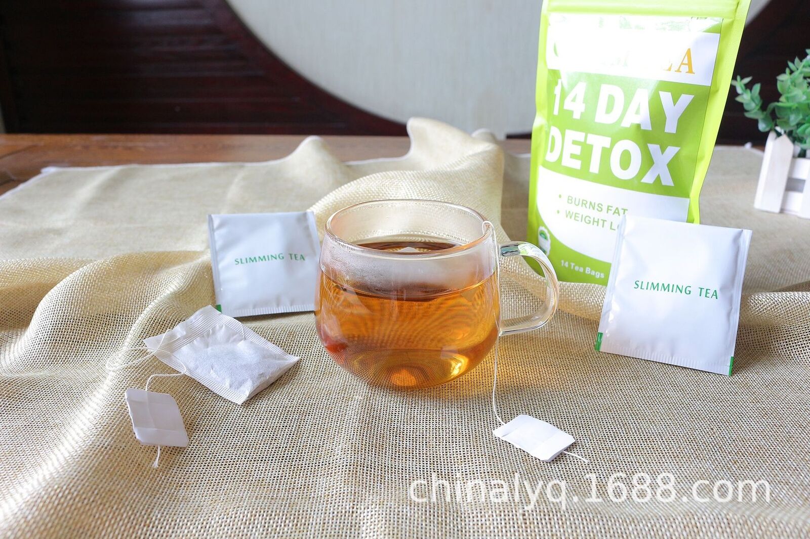 3g*14 bags Natural Slim Tea 14day Detox Weight Loss Herbal Tea