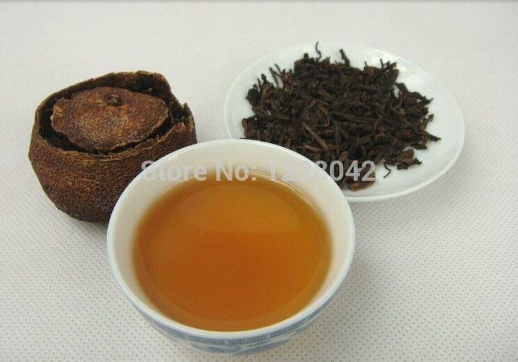 HelloYoung 3pcs Orange Puerh Tea Puer Ripe Pu Erh Tea Old Puer Tea Pu Er Pu-er Health Care