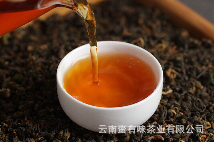 HelloYoung 350g/can Fengqing Flower and fruit aroma golden snail Dian Hong tea (two leaves)