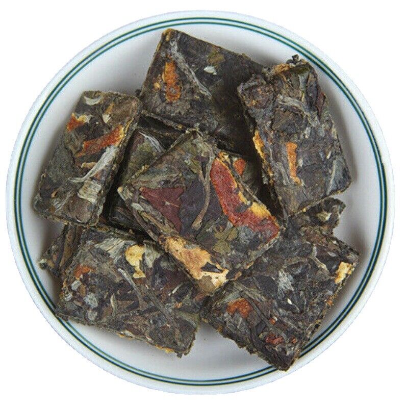 HelloYoung 500g Top Chenpi White Tea Xinhui Old White Tea Thin Slices Small Tea Cake Bulk Main image