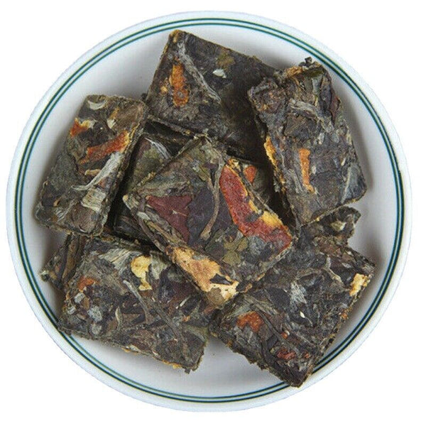 HelloYoung 500g Top Chenpi White Tea Xinhui Old White Tea Thin Slices Small Tea Cake Bulk