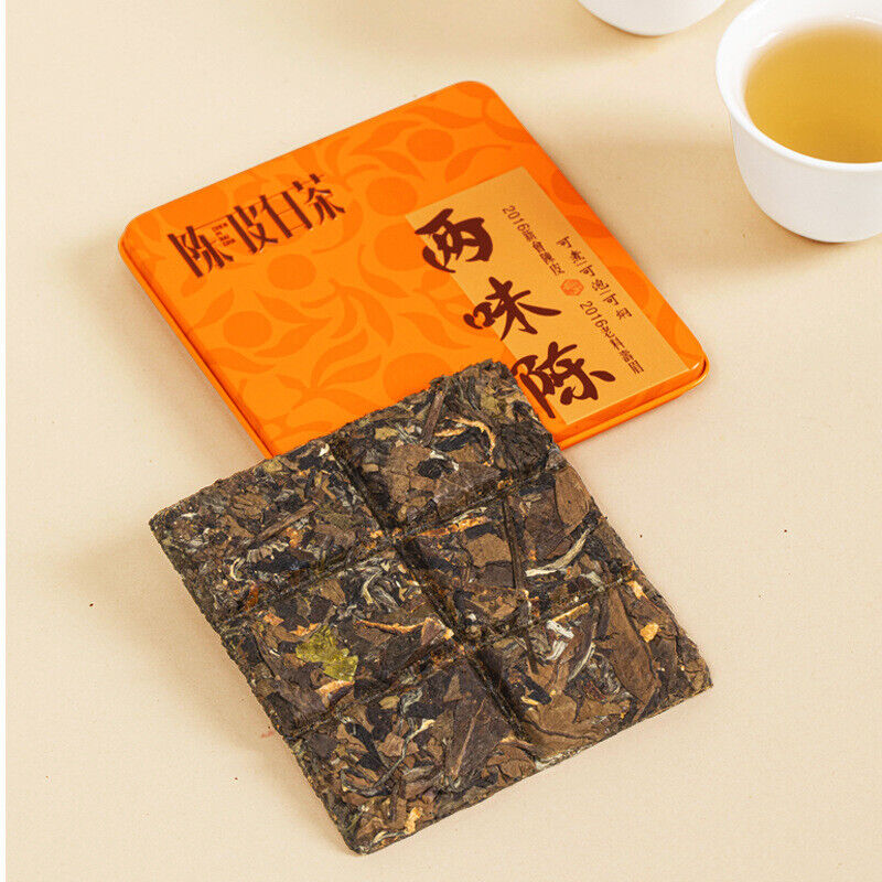 Chenpi White Tea Fuding Old White Tea Gongmei Shoumei Small Square Tea Cake Gift Secondary image