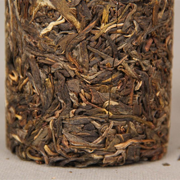 500g Yunnan cha Puerh Tea Dragon Pillar Bamboo Tube Bingdao Old Tree Pu-erh Tea