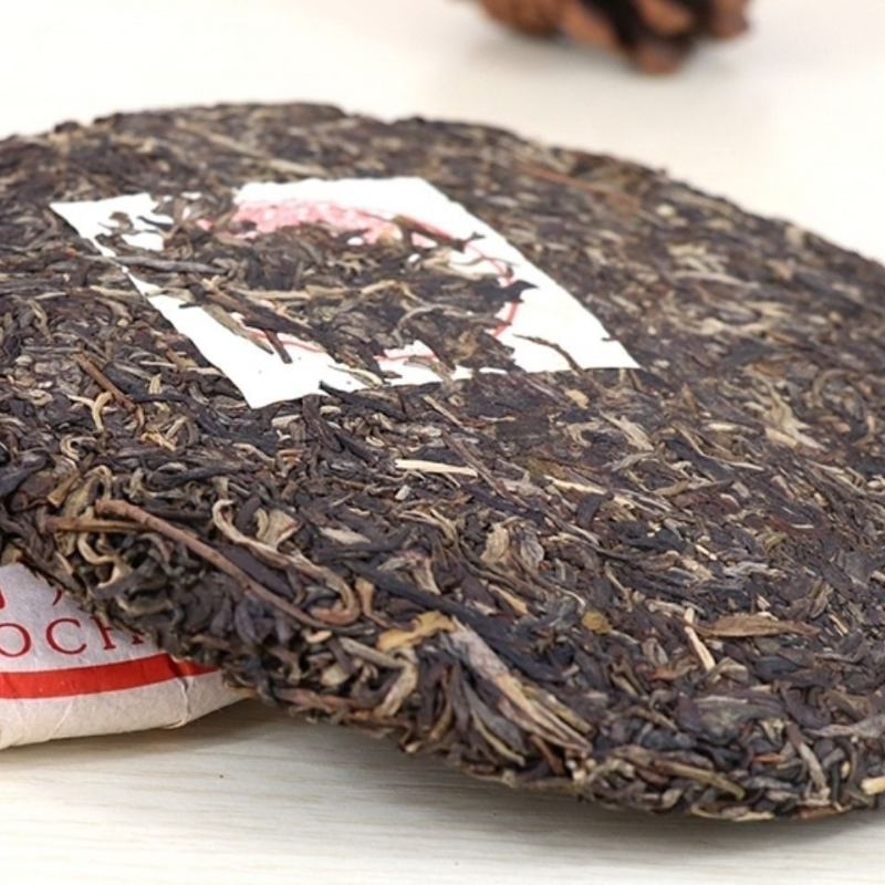 HelloYoung Yunnan Ecological Tea Pu'erChaTea 357g Xiaguan FT Five Star Red Peacock