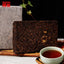 Yunnan Aged Pu-erh Tea Brick 200g Cooked Pressed Black Tea Premium Organic