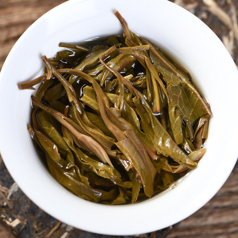 Green Tea 357g/12.59oz Pu'er Tea Brick Nannushan Tea Nectar Health Care
