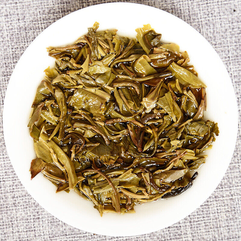 HelloYoung Pu-erh Tea Raw Tea Cake Bai Ling Golden Bud Raw Tea 100g Pu-erh Cake Tea
