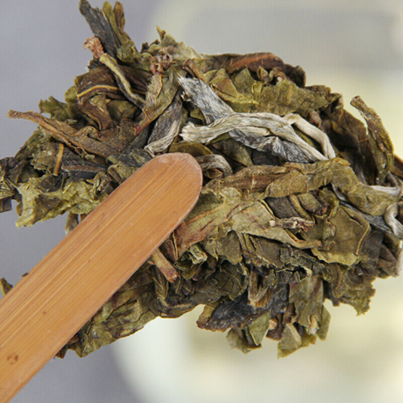 HelloYoung Wuzhai Ancient Tree Gold Leaf Pu'er Tea Huangjinye Top-Grade Cha Tea Cake 357g