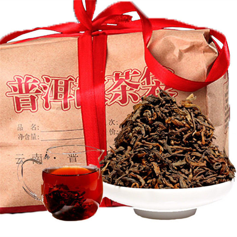 HelloYoungTop Grade 500g Chinese Yunnan Original Puer Tea Health Care Tea Ripe Pu Er Puerh Tea Main image