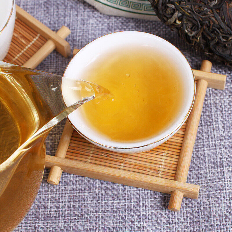 357g/12.59oz Puerh Tea Banzhang Jiao Mu Cake Tea Healthy Drink Health Care