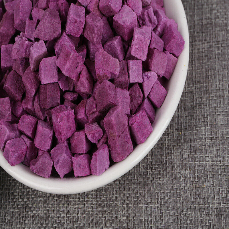 Natural Freeze-dried Purple Sweet Potatoes Freeze-dried Vegetable 250g/500g