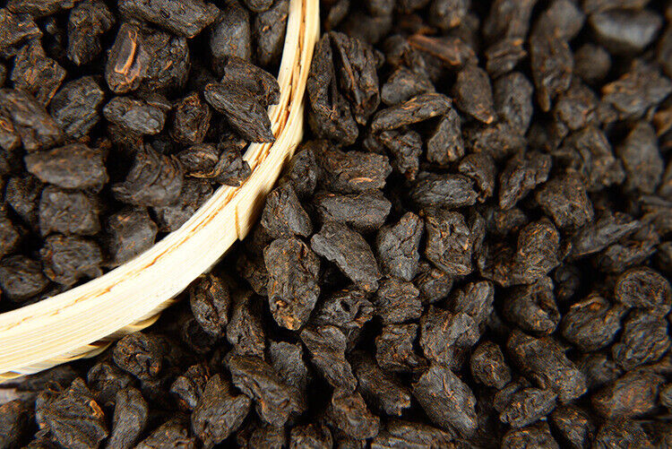 Yunnan Pu'er Tea Glutinous Fragrance Tea Fossilised Cooked Tea 500g loose tea