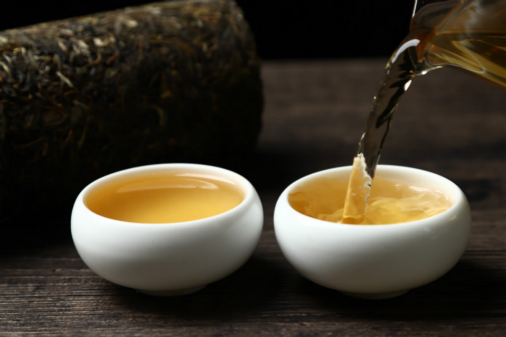 HelloYoung 500g Yunnan Pu'er Tea Icelandic Small Dragon Column Mini Bamboo Tube Raw Tea