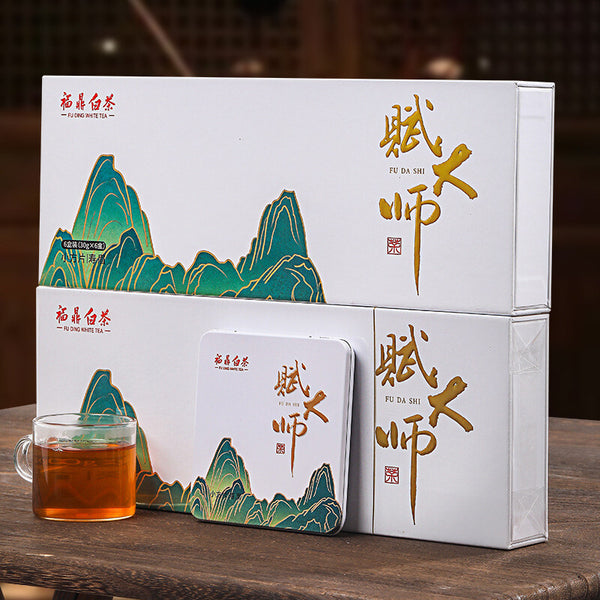 Fuding White Tea 2014 Aged Shou Mei Tea Gift Set Old White Tea 180g