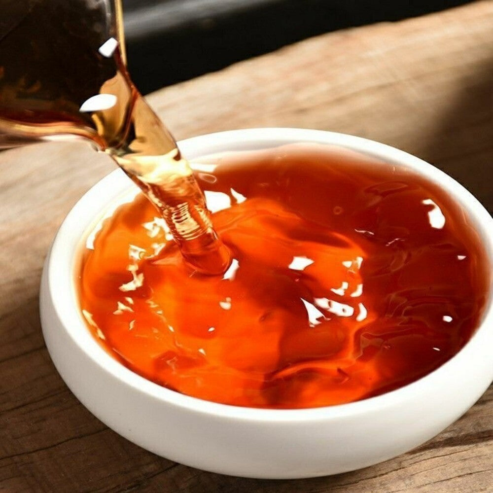 Dragonfly Head Black Oolong Tea Rich Roasted Flavor Premium Loose Leaf