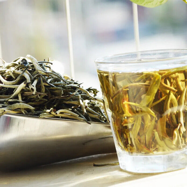 HelloYoung Silver Needle White Tea Baihao Yingzhen Conquer Blood Pressure Green Food 200g