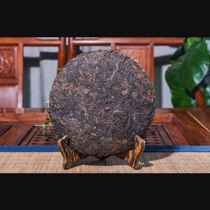 2014 Menghai Ancient Tree Aged Qizi Ripe Puerh Tea,Shu Puer Tea  357g Secondary image