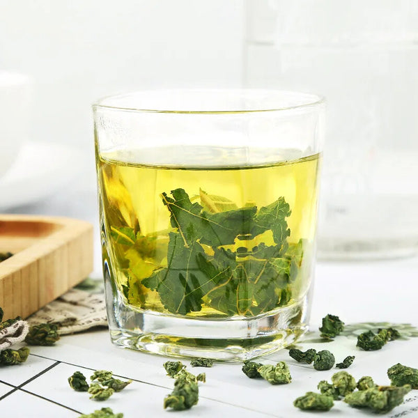 Chinese Natural Mulberry leaf tea detox slimming tea two kings of packing