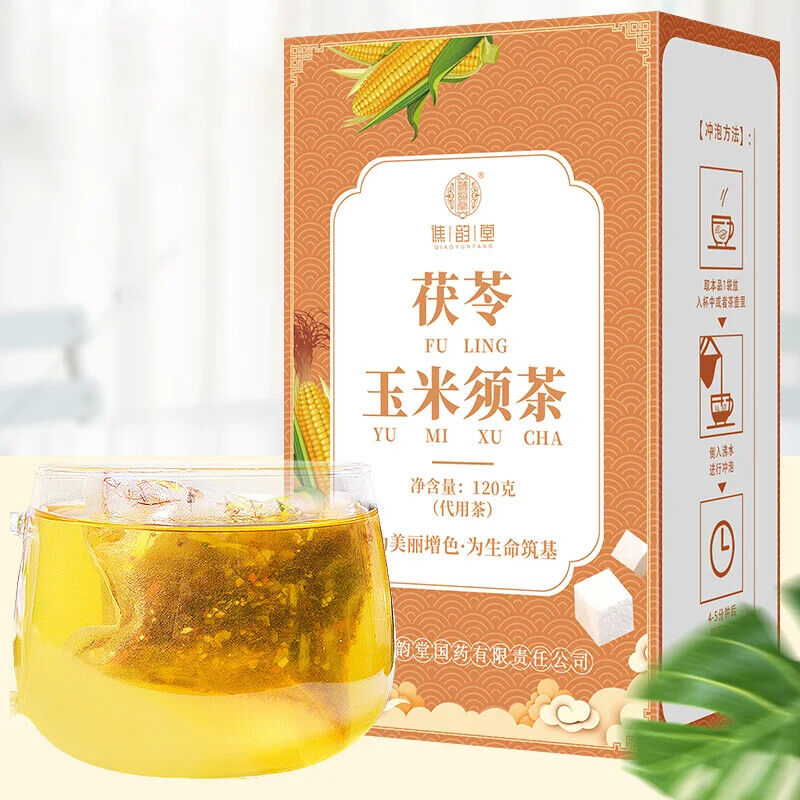 Poria Cocos Corn Whisker Tea Healthy Herb Tea Bag 120g Main image