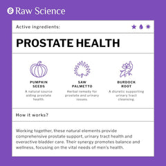 Prostate Health Supplement, Urinary Tract Health, DHT Blocker for Men