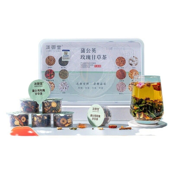 255g Dandelion, Rose & Licorice Tea: Natural Wellness Blend