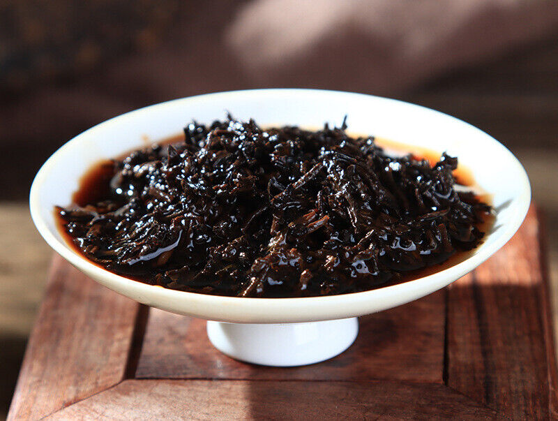 HelloYoung 357g Ripe Puerh Tea Cake Yunnan Tea Cake