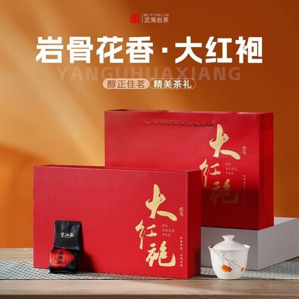 Da Hong Pao Wuyi Yancha Oolong Tea  Gift Box High Mountain Rock Tea Fragrant