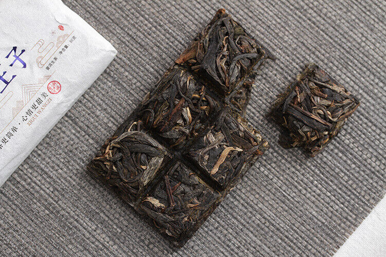 HelloYoung 50g Yunnan Pu'er Tea Xigui Prince Large Old Tree Pu'er Raw Tea Brick Aged Pu'er