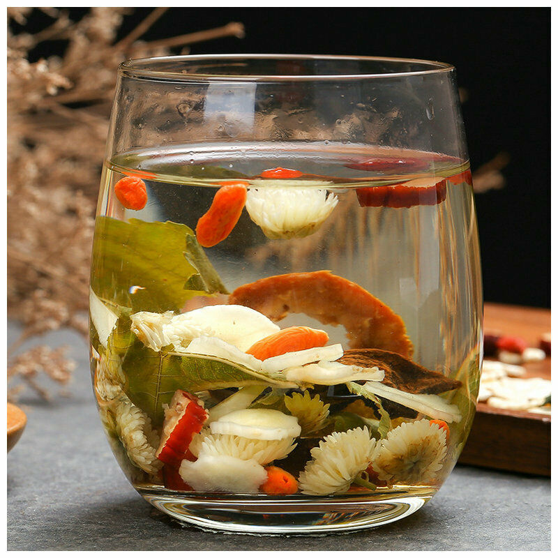 HelloYoung Ginseng Eight Treasure Tea Shanzha Taiju Hongzao Huangjing Gouqi Herb Tea 120g Main image