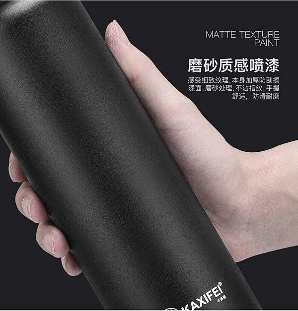 Vacuum Insulated Sport Water Bottle Stainless Steel Flask Jar Leak-proof Canteen