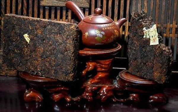 HelloYoung 250g Premium Puerh Tea Brick Black Tea Anitique Puer Tea Collectible Pu-erh Tea