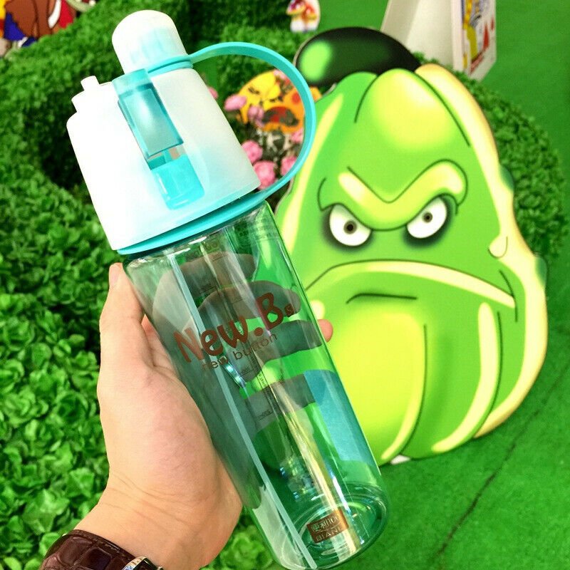 Sports Plastic Tea Cup Sport Spray Bottles Water Bottle Outdoor Shaker Drinkware