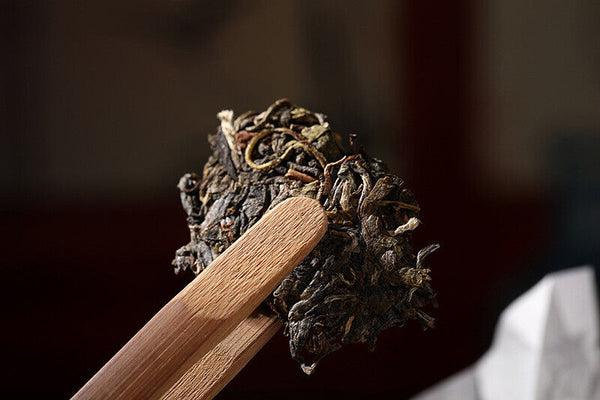 HelloYoung Pu'er Tea 100g Brown Mountain Raw Cake Tea