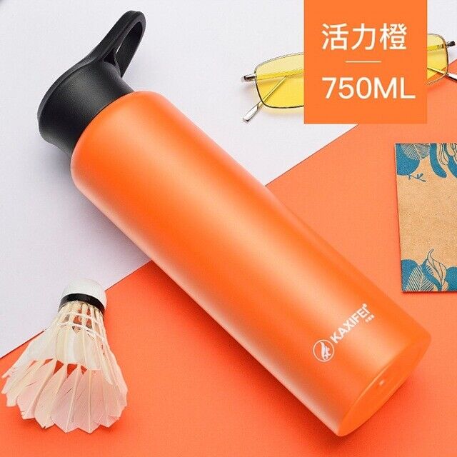Vacuum Insulated Sport Water Bottle Stainless Steel Flask Jar Leak-proof Canteen