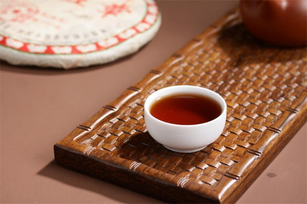 Lao Ban Zhang Tee Reife Puerh Tee Kuchen Gekocht Alte Puerh Schwarzer Tee 357g
