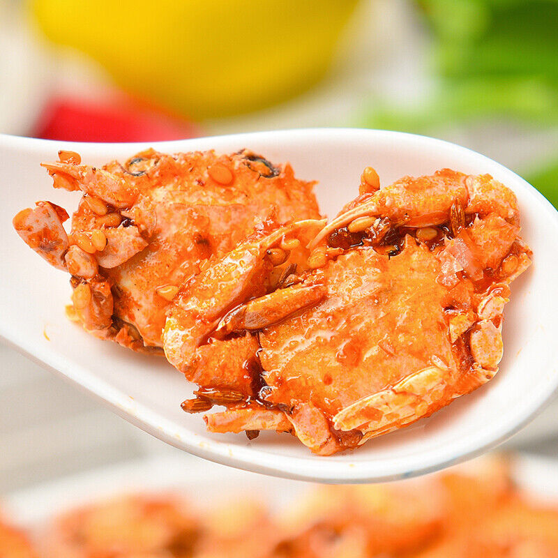 Spicy Crab Crispy Meat Crab Ready-to-eat 85g/Bag Cooked Snack Spicy Seafood Crab Secondary image